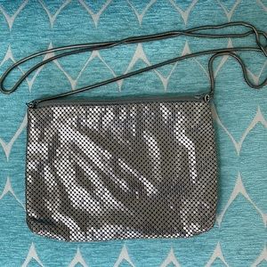 Vintage Pewter Mesh Purse